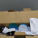 LyriFine Electric Spin Scrubber, New Full-Body IPX7 Waterproof Bathroom Cleaner Brush, Shower Scrubber with Long Handle & 2 Speed, Heads Replacement, Cleaning Supplies for Tub Shower Tile Floor (Classic Black)