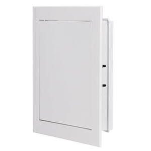 PATIKIL Drywall Access Panel 15x15 Inch, Aluminum Frame Wall Hole Cover Plumbing Access Doors with Click Open/Close Mechanism for Wall Ceiling, White