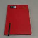 Letts of London 2026 Standard Daily Planner, 12 Months, January to December, Day-Per-Page, A5 Size, 8.25" x 5.875", Perfect Binding, Leather-Look Cover, English, Burgundy (C10XBY-26)