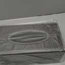 High-end Fashion Pu Leather Tissue Box Holder Business Black, Rectangular Tissue Box Cover, Napkin Holder Drawer Paper Dispenser, Home Office car Tissue Holder with Magnetic Bottom (Brown)