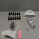 JODSONE Gel Nail Polish Kit with U V Light 32 Colors with Base Coat Matte Glitter Top Coat Gel Nail Set Manicure Salon Tools (rainbow candy a01)