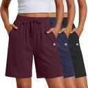 Never 3 Pack Women's Shorts XL