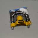 REESE Towpower 72783 Coupler Lock, Adjustable Storage Security, Heavy-Duty Steel, Yellow and Chrome ( Universal Fit)