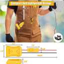 2 Packs Power Ride Wheel Adapter Compatible for dewalt 20v Battery with Fuses & ON/Off Switch, Battery Converter with Wire Terminals, 14AWG Wire, for Rc Car Toys, Robotics, Rc Truck, DIY use