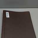 Samsill Vintage Leather Binder, 1.5 Inch Round Ring (Holds 325 Sheets), Letter Size 8.5x11 Documents, Professional Organizer Portfolio, Planner, No Zipper, Brown