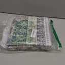 zesthome 2x3 Entryway Rug, Soft Washable Rugs, Non Slip Area Rug, Stain Resistant Low Pile Rugs for Bedroom, Vintage Rug for Door Mat, Kitchen (Blue/Beige,2'x3')