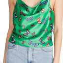 Steve Madden Women's Adriana Top (Bright Green), S