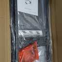 Wine Cabinet with Removable Wine Rack, Farmhouse Coffee Bar Cabinet with Storage, Kitchen Buffet Cabinet with Barn Door and Adjustable Shelves for Dining, Living Room, Grey Wood