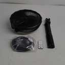 Misting Fan Portable, 20000mAh 12-Inch Outdoor Misting Fan for Patios Outside, 2 In 1 Pedestal & Tabletop Oscillating Fans with Misting Kit, Rechargeable Cooling Fans with Remote/Mist/7 Gear/Timer (Black)