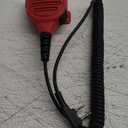 Speaker Microphone Shoulder Waterproof IP56 Compatible with Kenwood Two Way Radio with 3.5mm Jack (1 pcs)