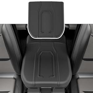 CZmenghe Center Console Armrest Cover Compatible with 2019-2026 Chevy Silverado GMC Sierra Armrest Cushion Middle Console Cover Lid Replacement for 2019-2026 Chevy Silverado Accessories