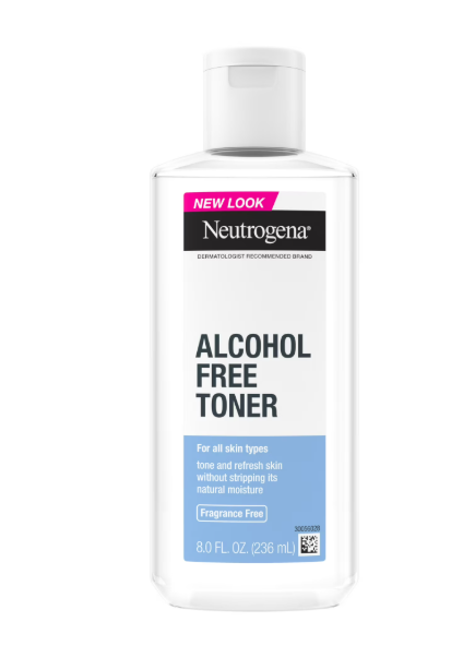 Neutrogena Alcohol-Free Daily Facial Toner, Hypoallergenic, 8.0 fl. oz