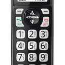 Panasonic Additional Cordless Phone Handset for use with KXTGD81x and KXTGD83x Series Cordless Phone Systems  KXTGDA83M (Metallic Black)