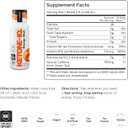 Ketone-IQ Exogenous Ketone Energy Shots with Caffeine - 12 Pack of Green Tea Caffeine Shots with 5g Bioidentical Ketones and B Vitamins - Fast Acting, On The Go Clean Energy Drink (Peach)