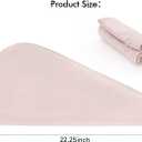 Tee Shirt Drying Wrap, Frizz Free, Soft & Lightweight&Flexible, Hair Drying Turban, Gentle Drying Towel Wrap with Button, for Long Hair (Pink)