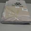 LOVEVOOK Laptop Tote Bag for Women, 15.6 Inch Large Capacity Vintage Leather Work Computer Bag, Business Casual Shoulder Handbag, Dark Brown