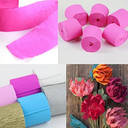 16 Rolls Crepe Paper Streamers in Purple Colors, 1312 Feet Crepe Paper for Wedding, Birthday Party, Baby Shower, Photo Backdrop, Various Large Festivals Decoration, Art Crafts
