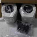 G2000 32W PC Computer Speakers for Gaming Desktop PC Laptop Mac Computer Woofer Speakers Bluetooth USB 3.5mm AUX Inputs RGB Lights Multimedia Speakers White