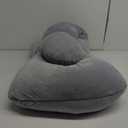 Momcozy Pregnancy Pillows for Sleeping, U Shaped Full Body Maternity Pillow with Removable Cover - Support for Back, Legs, Belly, HIPS for Pregnant Women, 57 Inch Pregnancy Pillow for Women, Grey