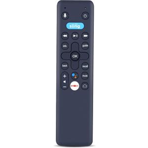 New Replacement Voice Remote Control Compatible with Sling AIRTVMINI AirTV Mini AirTV 2 AirTV Anywher, with Google Assistant ＆ Netflix Channels