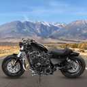 Front Driver Rider Solo Seat for Harley Sportster Iron 883 1200 XL883 XL1200NS Forty-Eight XL1200X 2010-2022