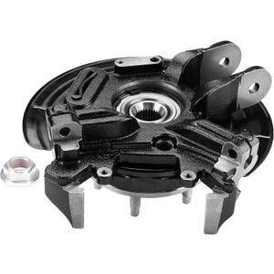 Rear Left Side Steering Knuckle & Wheel Bearing Hub Assembly Compatible with Ford Explorer 2002-2005, fit for Mercury Mountaineer 2002-2005, Replace for 698-013 LK001 1L2Z2C029AB, Driver Side