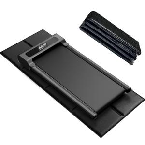 Treadmill Walking Pad Mat,63"x25.6",75"x30",1/4" Thick Exercise Bike Mats for Carpet/Hardwood Floors,Mat for Under Treadmill/Rowing on Carpet,Foldable Exercise Equipment Mat,Noise Shock Absorption