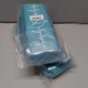 2 x Stethoscope Case for 3M Littmann Cardiology III,II,IV,3M Littmann Master Cardiology/MDF MDOne Stainless Steel Stethoscope Nurse Accessories (Peacock Green Outer+Light Blue Inner)