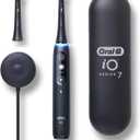 Oral-B iO Series 7 Electric Toothbrush with 2 Replacement Brush Heads, Black Onyx