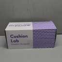 C CUSHION LAB Deep Sleep Pillow, Patented Ergonomic Contour Design for Side & Back Sleepers, Orthopedic Cervical Shape Gently Cradles Head & Provides Neck Support & Shoulder Pain Relief - Calm Grey