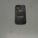 for iPhone 14 Case Magnetic, Soft Cute Luxury Leopard Cheetah Pattern Plating Glitter Bling Phone Case Compatible with MagSafe Clear Shockproof Back Cover for Women Girl 6.1"-Black