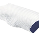 1pc Memory Foam Pillow Neck Pillows(Blue)