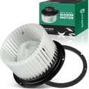 YHTAUTO AC Blower Motor with Fan Cage Assembly Replacement for 1999-2007 Ford F-250 F-350 F-450 F-550 Super Duty