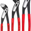 KNIPEX - 00 20 07 US1 Tools - 3 Piece Alligator Pliers Set (7, 10, & 12) (002007US1)