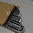 Haturi Vacuum Stand for Dyson Gen5 V15 V12 Detect V11 V10 V8 V7 V6, Vacuum Holder and Metal Storage Bracket Standing dock with Hidden Cord Design for Dyson Handheld Cordless Vacuum Cleaners (with Square Base, Dark Grey)