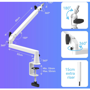 The Low Profile AS17 Boom Arm