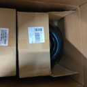 RRQ (2 Pack) 4.80/4.00-8 Tire and Wheel, 16" Pneumatic Wheelbarrow Tires with 3" Centered Hub and 3/4" Bearings (Comes with 5/8" ID Iron Tube Adapter), for Wheelbarrow, Garden Cart, Trailer and More