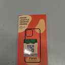 Vooii Compatible with iPhone 12 Case/iPhone 12 Pro Case, Liquid Silicone Upgrade [Soft Anti-Scratch Microfiber Lining] [Shockproof Drop Protection] Phone Case 6.1 inch - Bright Orange