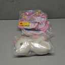 HUITEM Unicorn Toys for Girls Age 4-6, Ballerina Doll Stuffed Animal with 3 Set Clothes, Plush Bag, Accessories, 16 inch Unicorn Doll Toys Birthday Gift for 3 4 5 6 Year Old Little Girls