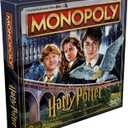 Hasbro Gaming Monopoly Harry Potter Edition Board Game | A Magical Adventure at Hogwarts | Ages 8 and Up | 2 to 6 Players | Family Games | Gifts for Kids and Adults