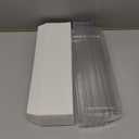 25 Pack 12 x 2.8 x 2.4 Inches Strawberry Boxes with Clear Lids,Long Macaron Boxes Gift Boxes For Cookies,Truffle,Cocoa Bombs,Chocolate (White)