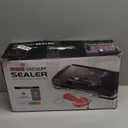 95kpa Vacuum Sealer, Commercial Fully Automatic Food Sealer, Powerful Sealing System, Double Heat Seal, Built-in Cutter and Bag Storage, 1 Roll Bag and 10 Precut Bags