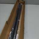 Tension Curtain Rod Heavy Duty Curtain Rods No Drilling Adjustable Rod for Window Patio, Holds 56 lbs, Rust Resistant, 1.26" Diameter (Black, 41" to 86")