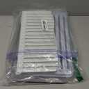 Professional Bread Slicer with Adjustable Guide, Foldable Cutter for Homemade Loafs, Bagels, Crumb Catcher Tray, Dishwasher Safe, Effortless Thick/Thin Slices