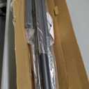 Vailge Room Divider Tension Rods, Premium Curtain Tension Rods,122-150 Inch,No Drilling, Adjustable Large Window Stall Tension Pole-Black