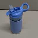 Nuby Thirsty Kids No Spill Flip-It Reflex Stainless Steel Travel Cup or Water Bottle - 10 Oz - 18+ Months - Blue - Back to School Essentials