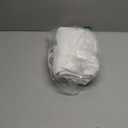 NICETOWN White Sheer Linen Curtains for Living Room 84 inch Length 2 Panels Set, Grommet Semi Sheer Privacy with Light Filtering Flax Window Treatments for Bedroom, W52 x L84