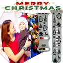 Christmas Band Compatible Apple Watch 38mm 40mm 41mm 42mm 44mm 45mm 46mm 49mm Winter Women,Blingbrione 3 packs Engraved Pink Silicone Santa Snowman Xmas Holiday Green Red 3 Sets Strap for iphone Watch Series Ultra 11 10 9 8 7 SE 6 5 4 3 2 1