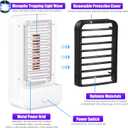 4 Pack Plug in Bug Zapper Indoor Flying Insect Trap, Electronic Mosquito Zappers Fly Zapper Gnat Traps Lamp for Bug Insect for Home, Kitchen, Bedroom, Living Room, Office﻿