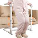 Couch Stand Assist for Elderly, Six-level Height Adjustable Standing Assist for Seniors, Heavy-Duty Stand Assist Aid for Elderly, 21-inch Width Standing Aids & Supports for Couch and Sofa, Gray